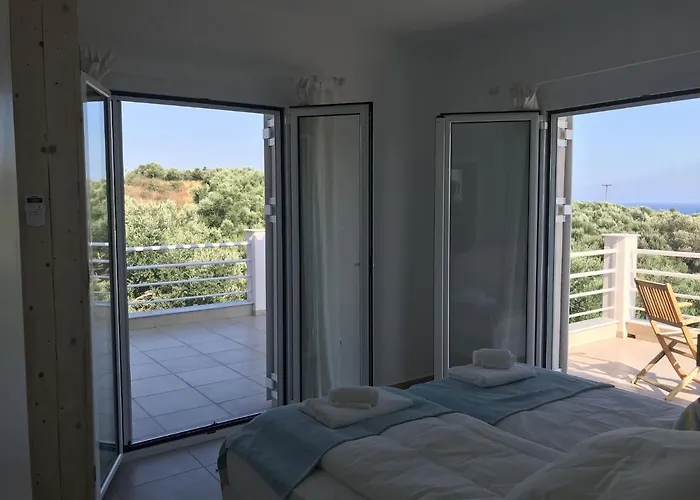 In Finiki With Stunning Sea Views Villa