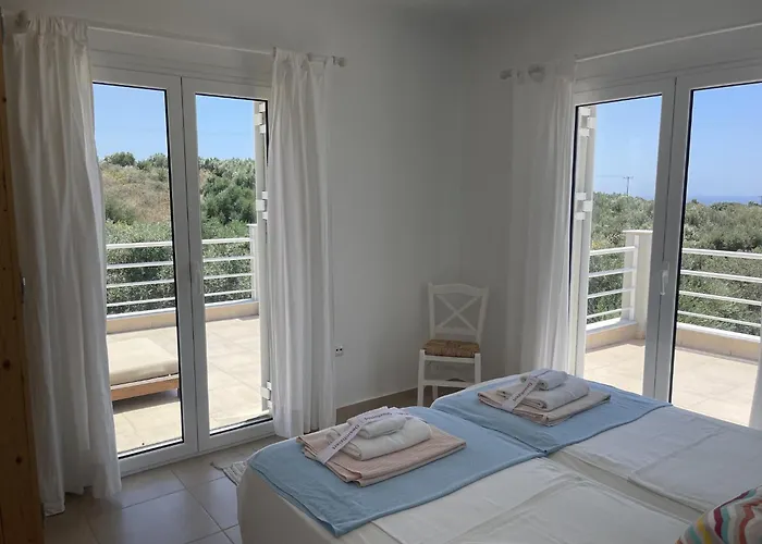 In Finiki With Stunning Sea Views Villa